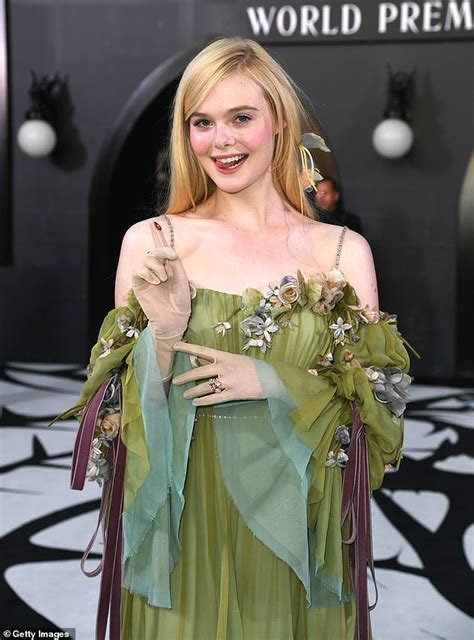 elle fanning gucci maleficent|elle fanning gucci dress.